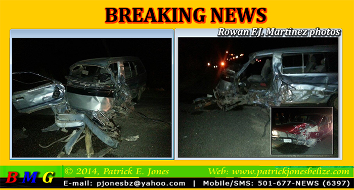 Fatal crash in Corozal