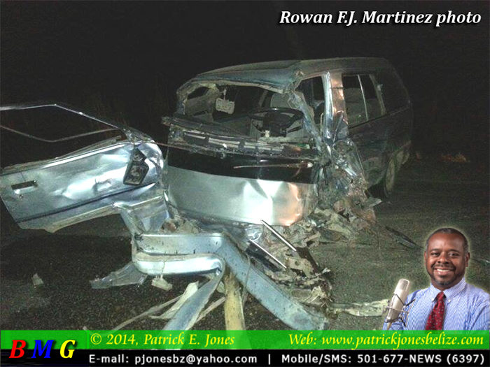 Fatal crash in Corozal