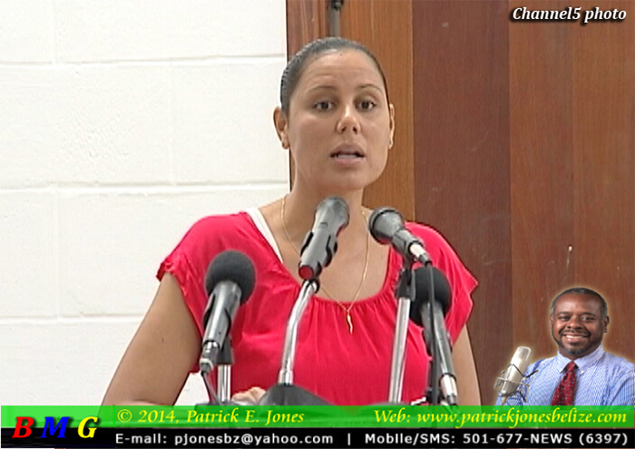 Janelle Chanona is the new VP of Oceana-Belize