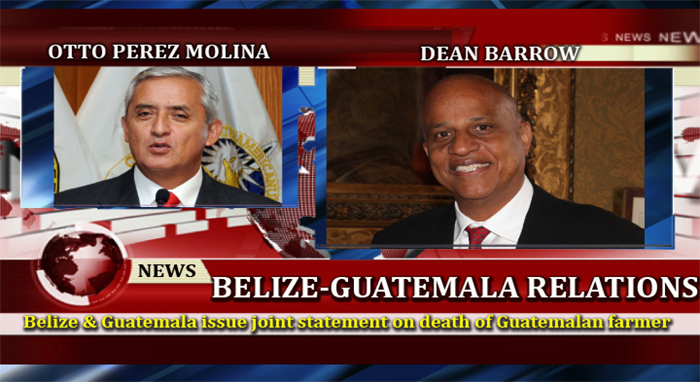 Belize & Guatemala leaders (Joint Statement issued)