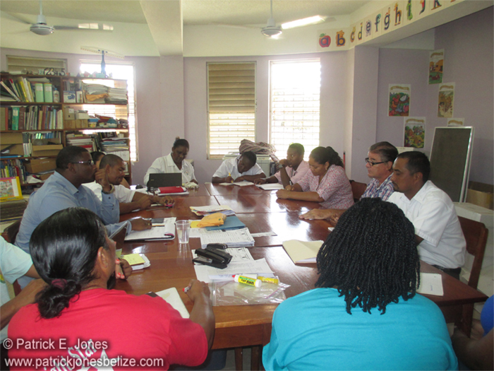 Schools Feeding programs discussed (Punta Gorda town)