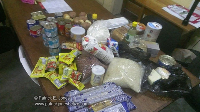 Stolen food items (Placencia village)