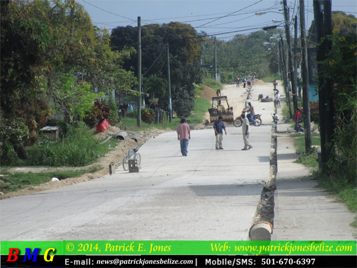 Street infrastructure works (Punta Gorda town)