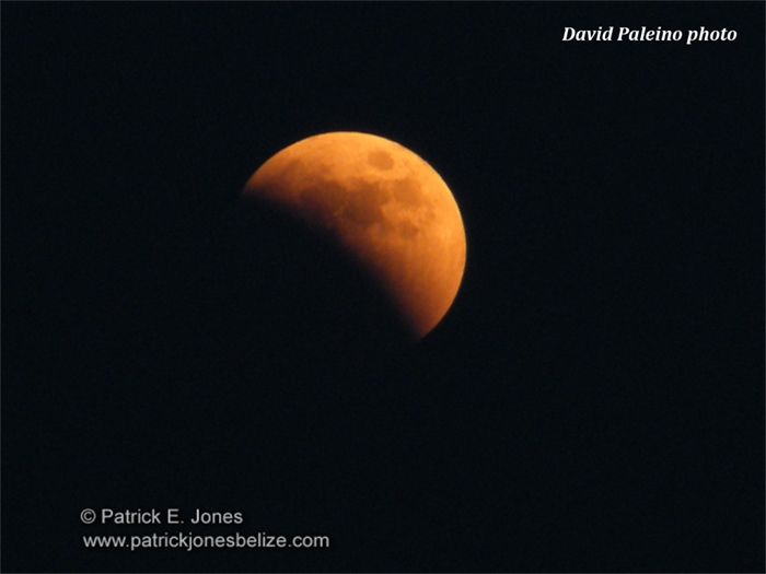 Lunar Eclipse (Photo courtesy David Palieno)
