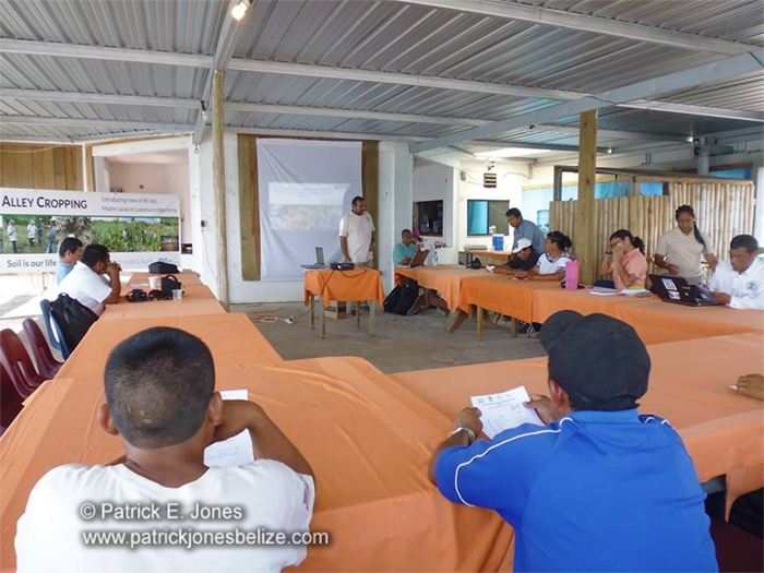 Farmers discuss food security (Punta Gorda town)