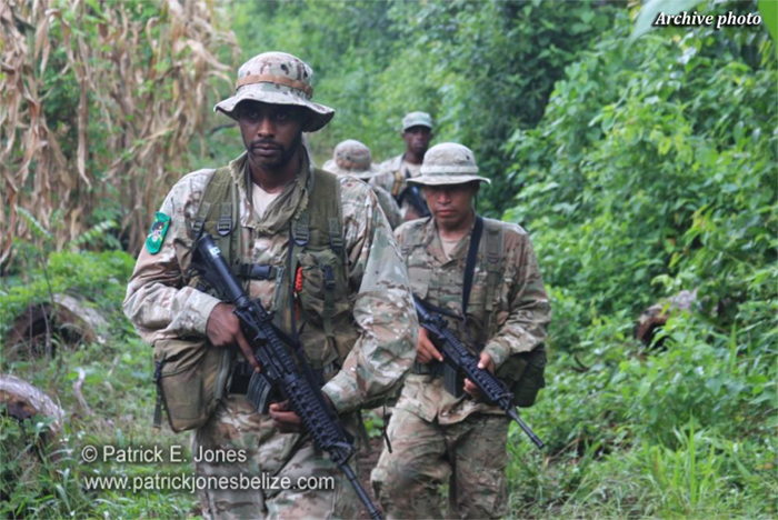 Belize Defence Force Soldiers