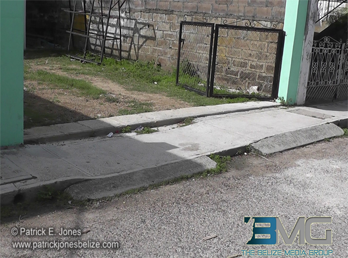 Murder scene [Victoria Street, Belize City]