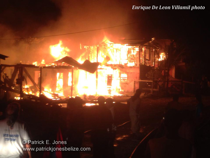 Fire guts buildings in San Pedro