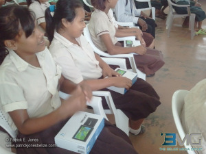 Primary School students get tablets for use in classrooms