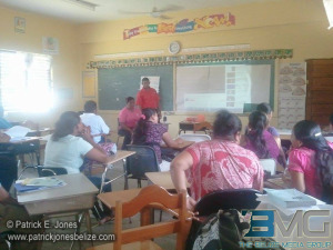 Teachers attend training
