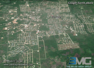 Belmopan (Courtesy Google Earth)
