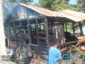 Fire destroys Corozal house 