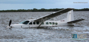 Tropic Air plane crash lands