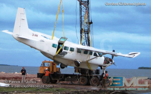 Plane lifted from the Caribbean Sea
