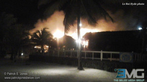 Fire at Exotic Resort early this morning