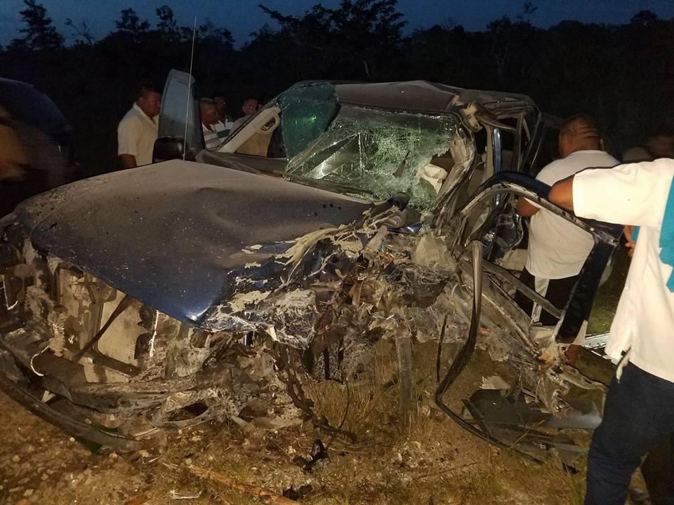 traffic accident on philip goldson highway belize