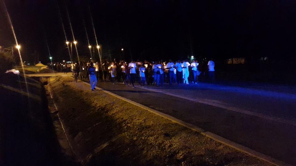#IWantMyCountryBack vigil held in Belmopan